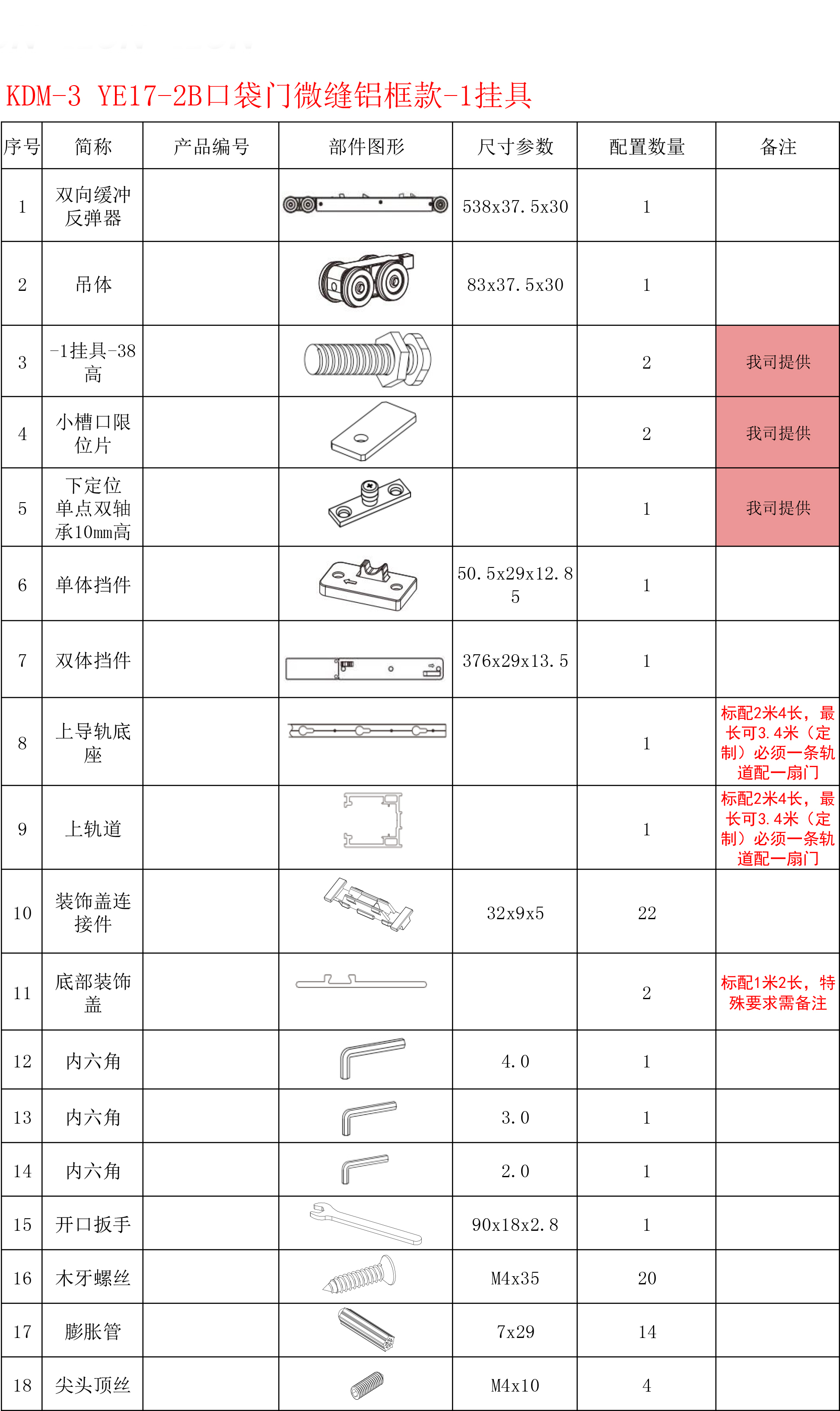 口袋门（铝框门款） 3